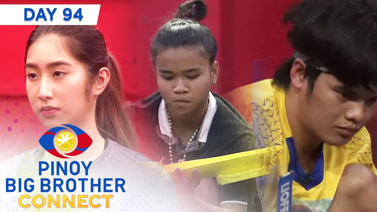Day 94: Amanda, Jie-Ann at Liofer, sumabak sa challenger task ni Kuya | PBB Connect