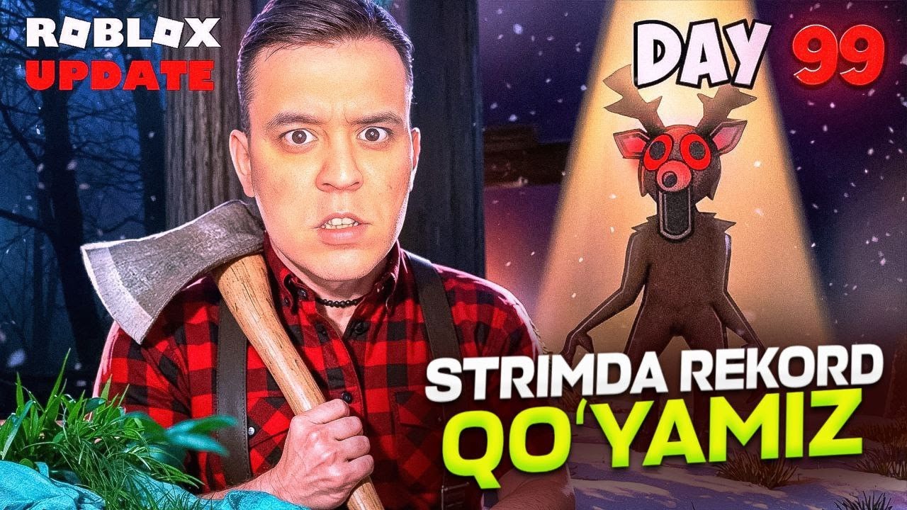 🔴 QO'RQINCHILI O'RMONDA 2-QISM STRIMDA REKORD QUYAMIZ🔴 99 DAYS KARTADA