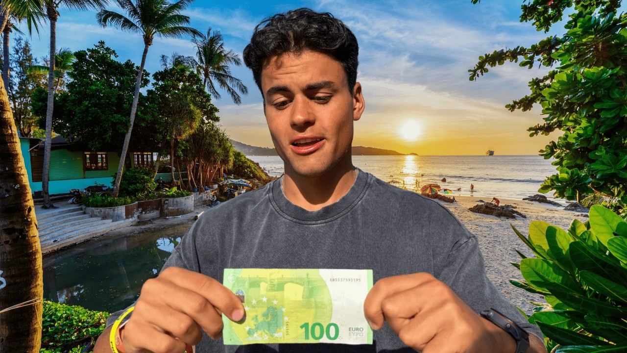 O que consegues comprar com 100€ na Tailândia?