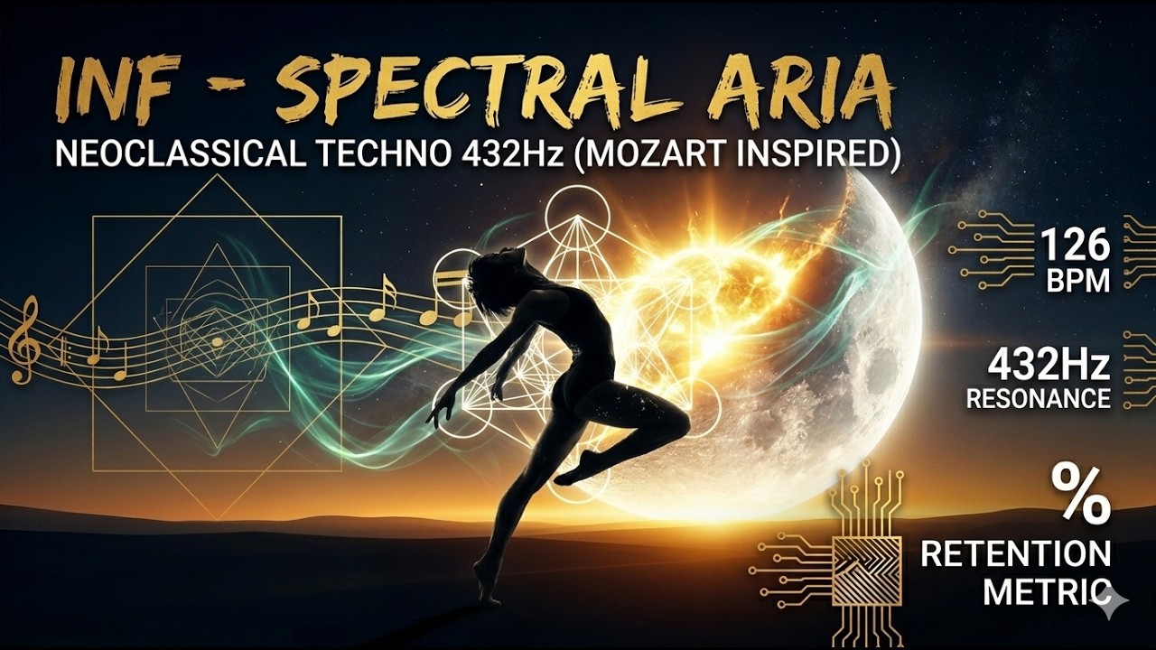 INF - Spectral Aria | Neoclassical Melodic Techno 432Hz (Mozart Inspired)