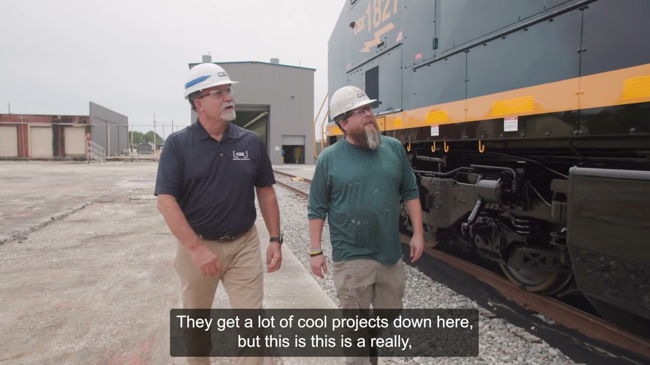 CSX Heritage: Locomotive 1827 Honoring the B&O Railroad