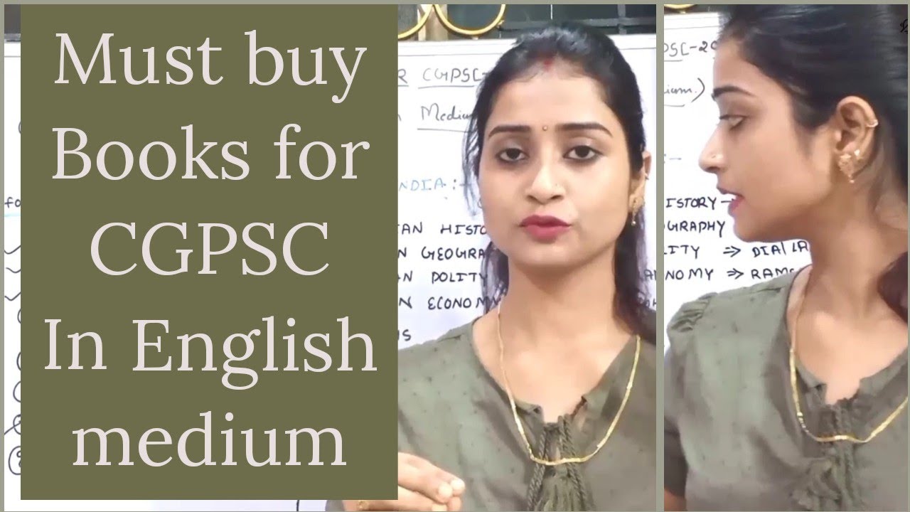 Books for cgpsc in English medium/ important books for cgpsc in English / must buy books for cgpsc