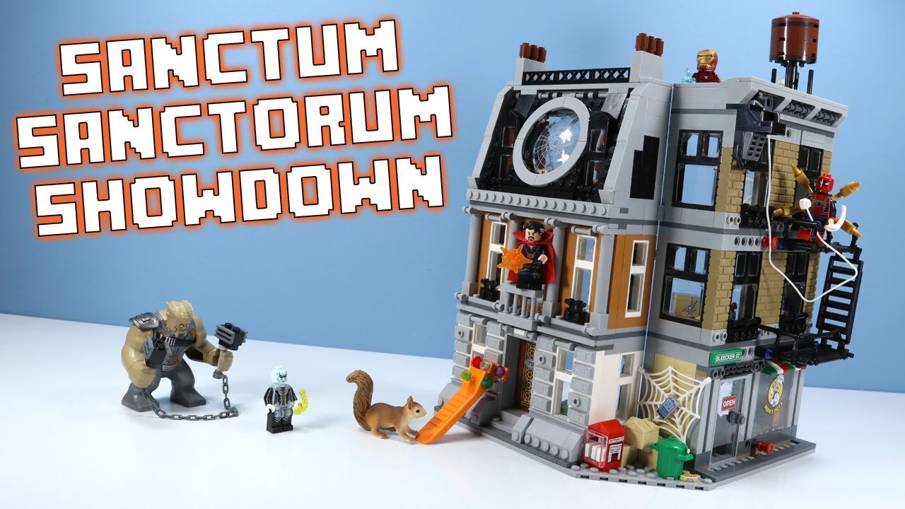 LEGO Avengers Infinity War Sanctum Sanctorum Showdown Speed Build