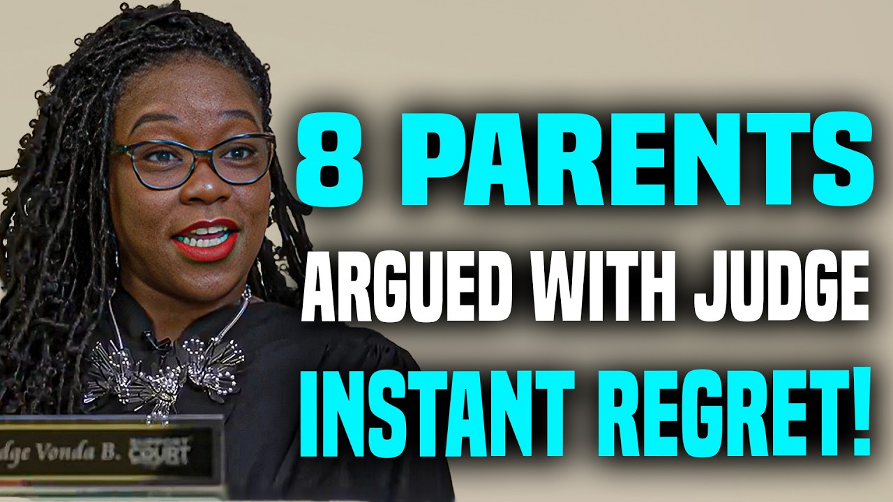 8 Parents Thought They Could Outtalk the Court — Judge Vonda B Proved Them Wrong