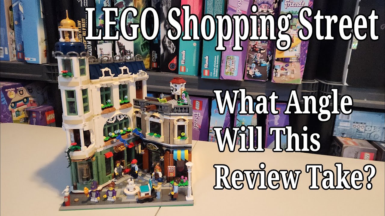 Торговая улица LEGO: всё необходимое для духового оркестра и мебель!