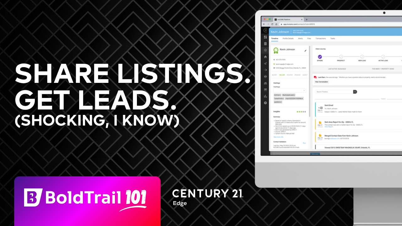 BoldTrail PRO 101: Share Listings. Get Leads. (Shocking, I Know)