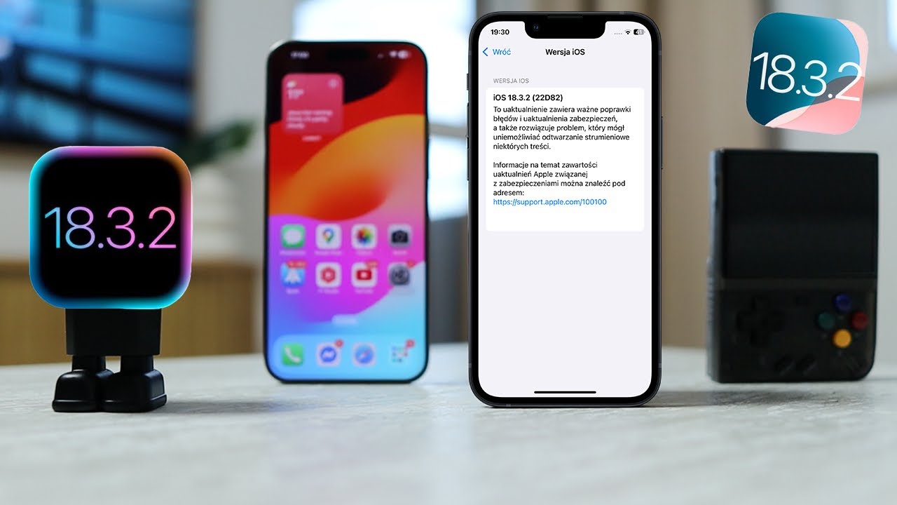 iOS 18.3.2 - CO NOWEGO NA IPHONE ? WARTO INSTALOWAĆ ? POPRAWKI ZABEZPIECZEŃ - POWAŻNA LUKA. 18.4