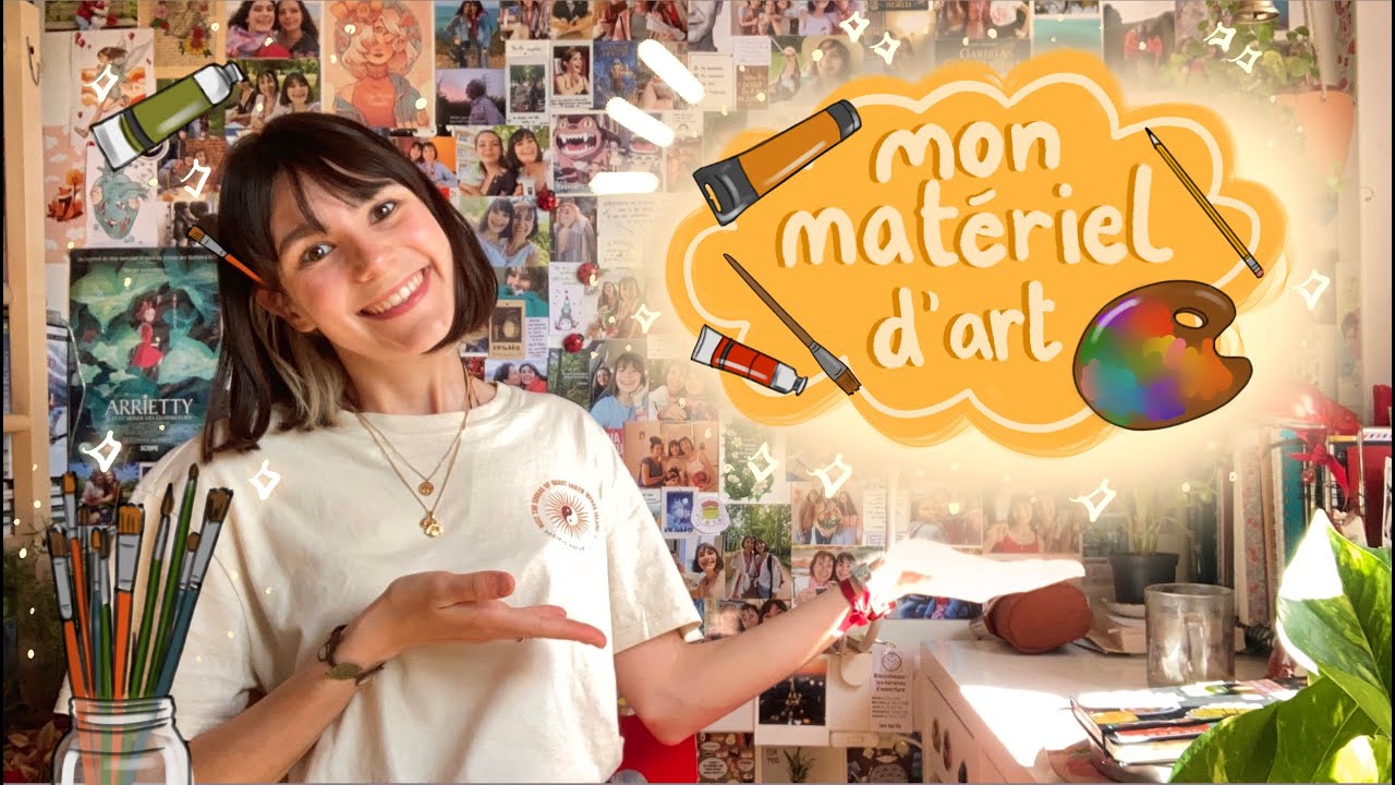 MON MATERIEL D'ART🎨✨