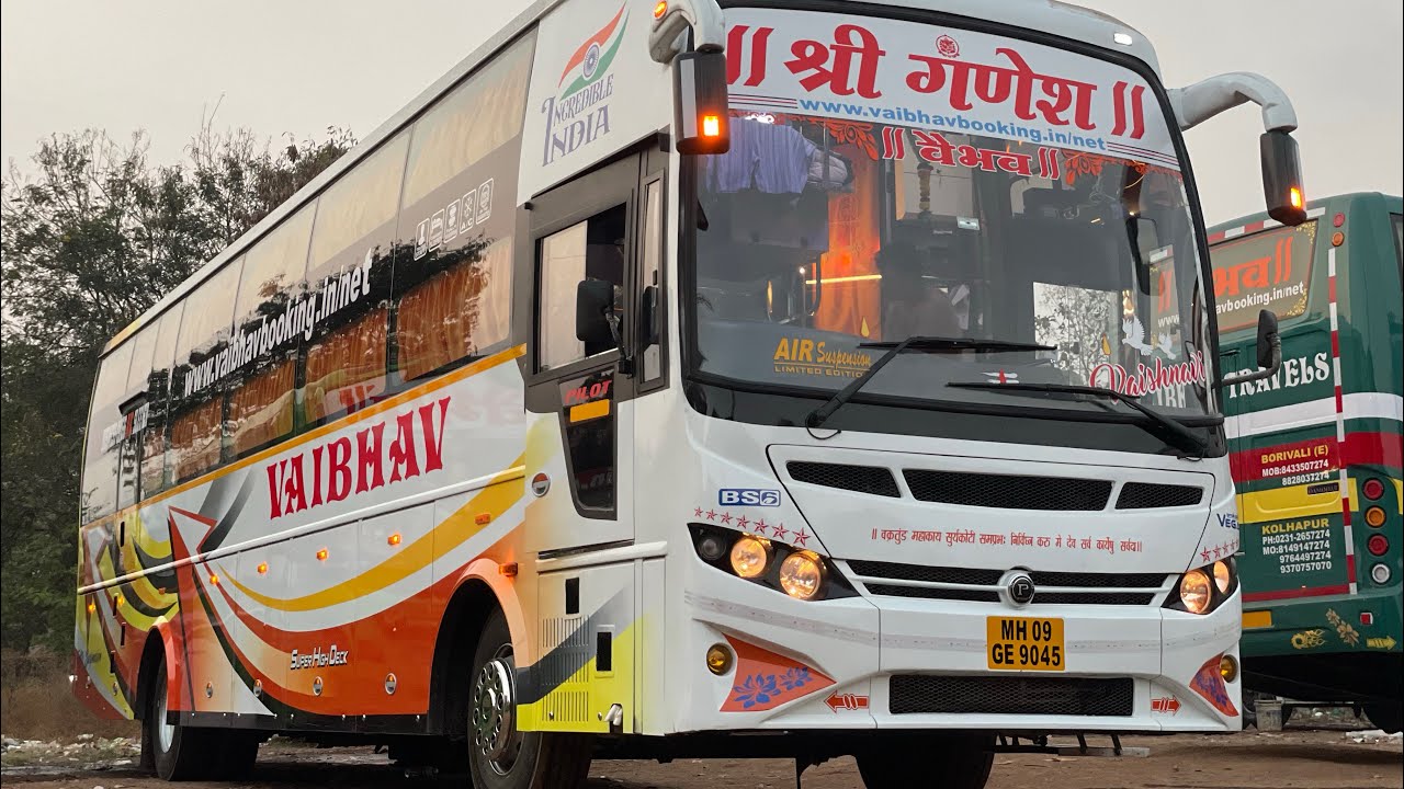 India’s First | Ashok Leyland | 13.5M Chassis | AC Sleeper | Prakash Vega| Owned By Vaibhav Travels