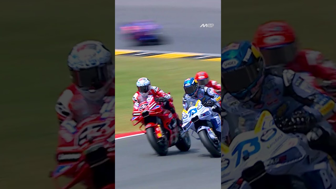 Marc, Pecco and Alex lock horns! ⚔️ | 2025 Italian GP