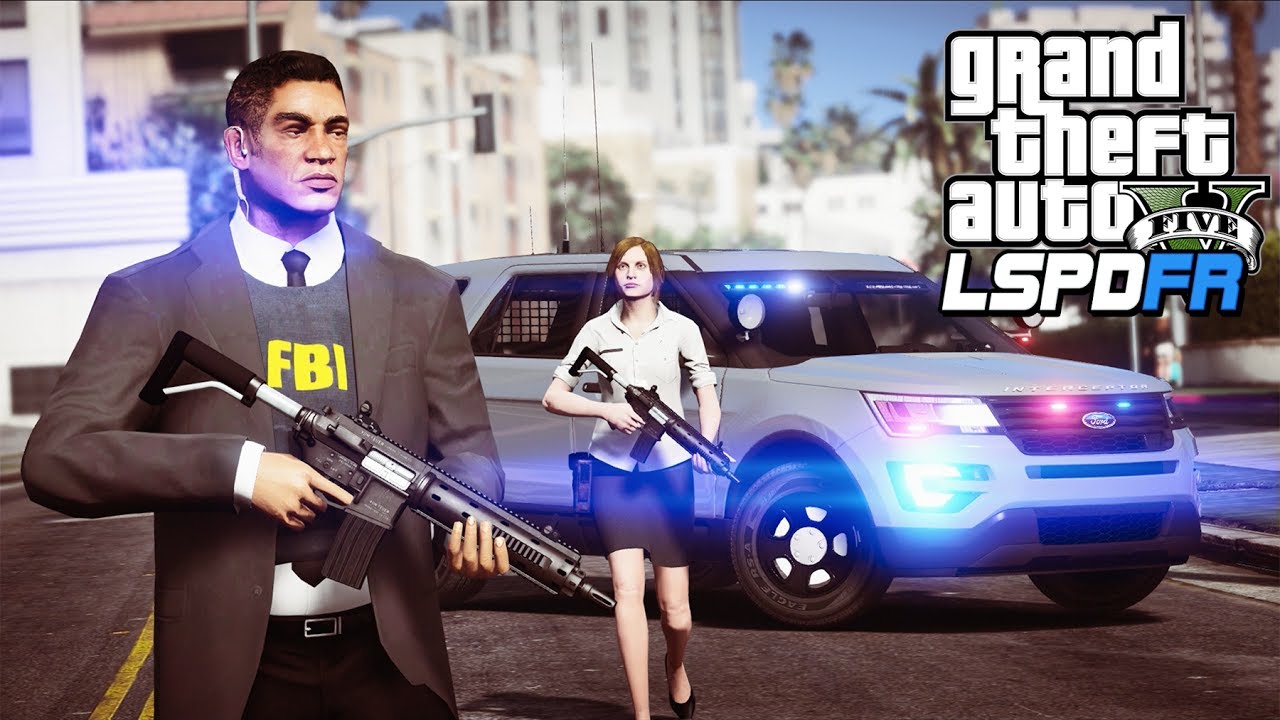 GTA 5 - LSPDFR Ep304 - FBI Agents Patrol ft. Scully!!