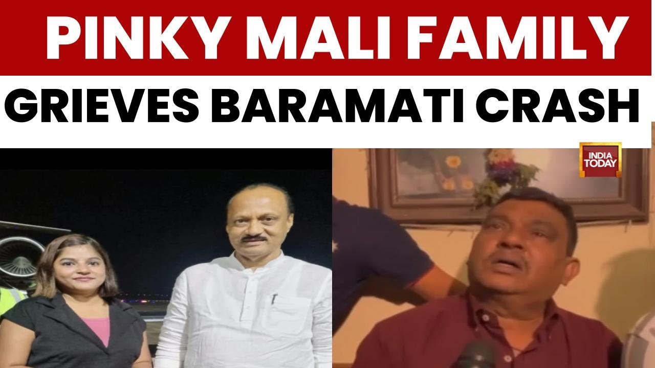 Ashish Kumar Mali Mourns Daughter Pinky Mally Killed in Ajit Pawar Flight Crash Tragedy Baramati
