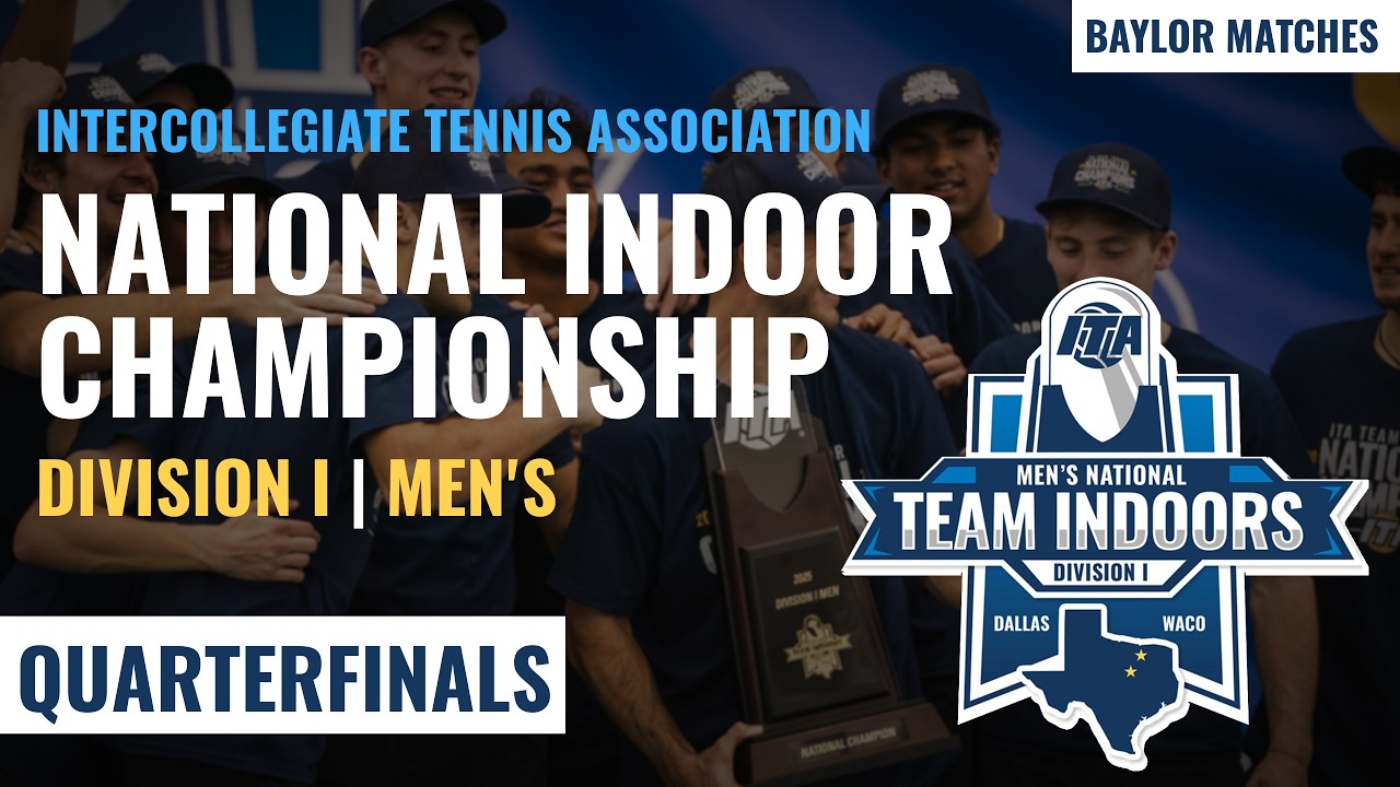 (2) TCU vs (3) Texas | QF Coverage | Baylor Site [2026 ITA DI Men's Team Indoor Championship]