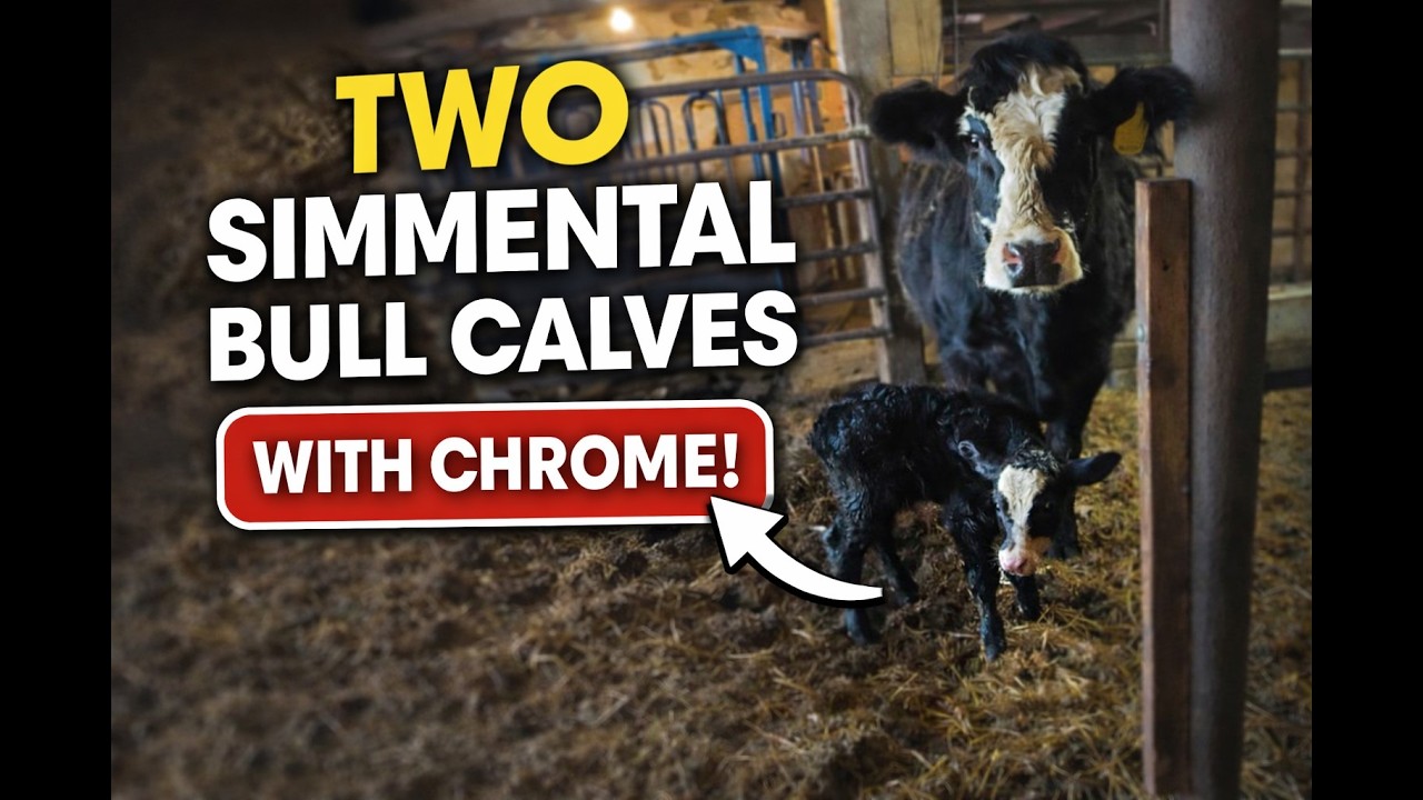 Two New Bull Calves with the Money Stripe!