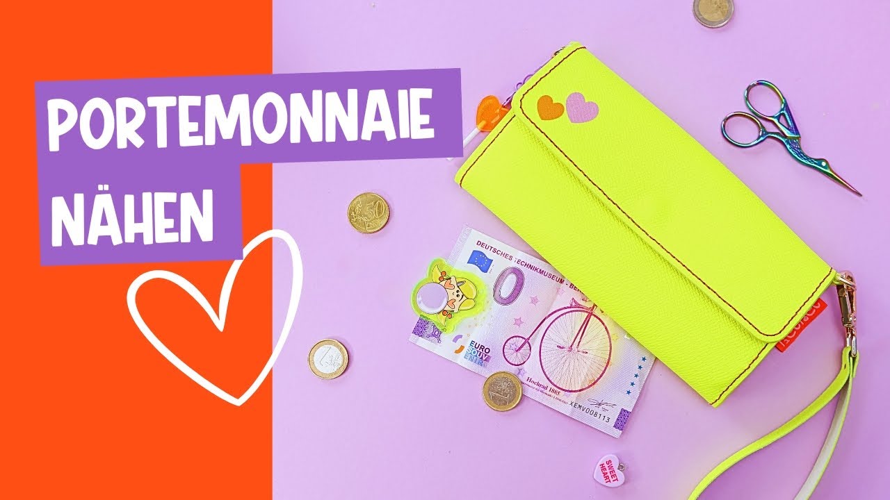 Portemonnaie nähen – mein selbst gemachtes Designerstück! 🤩
