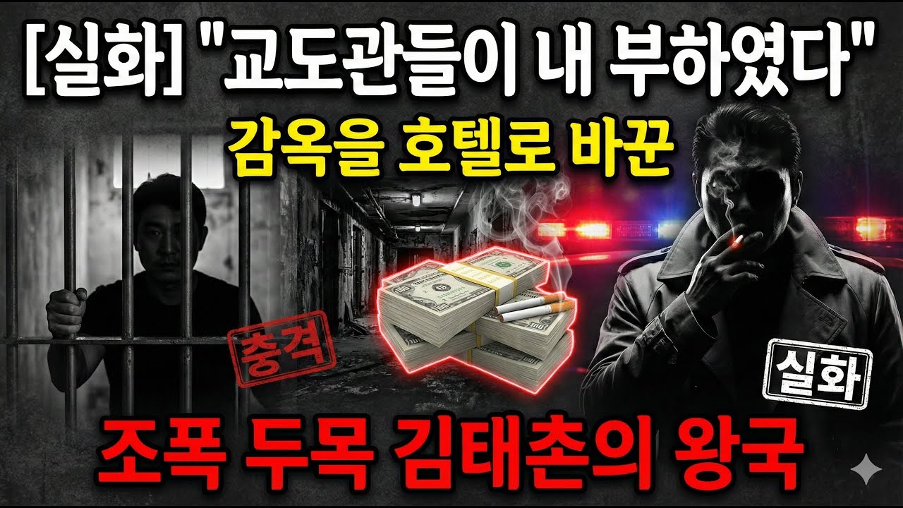 [충격실화!] 교도관들이 내 부하였다,감옥을 호텔로 바꾼 조폭 두목 김태촌의 왕국.|조폭과사기꾼연대기|조폭|사기꾼|범죄예방|범죄실화|조직폭력배|사기수법|범죄수사|범죄심리|사건사고|