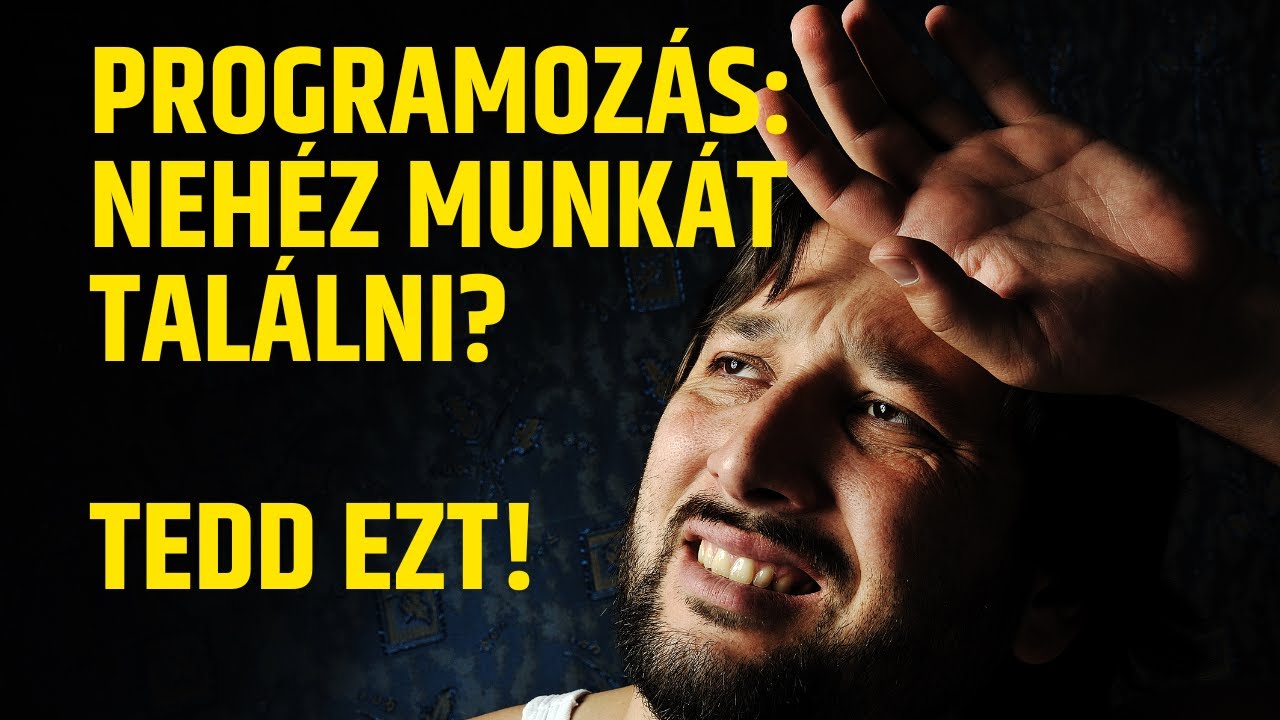 Nehezebb munkát találni kezdő programozóként mint korábban? Tedd ezt!