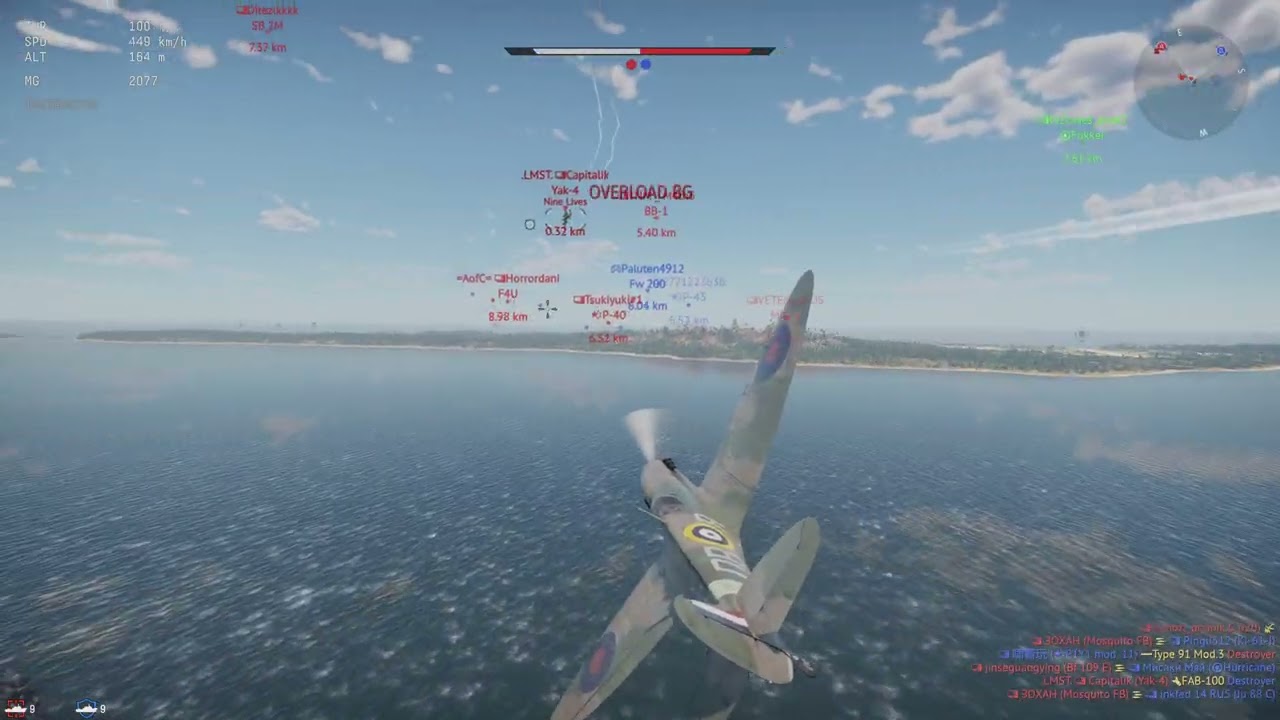 War Thunder (PS5) Spitfire mk.IIa Ventura