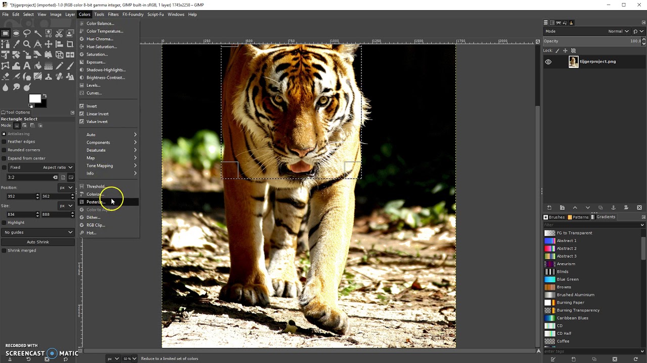 04. Gimp: Maskeren en selecteren