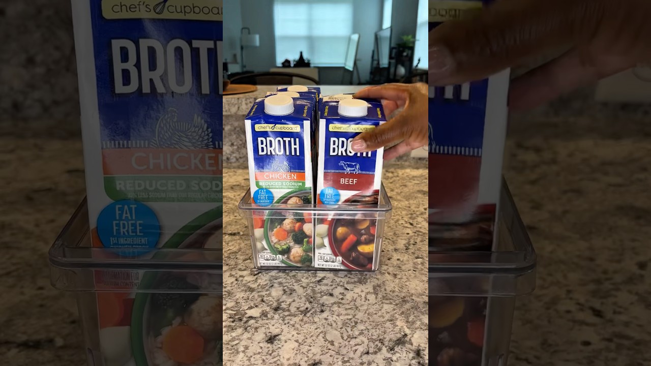 Organizing my small pantry 