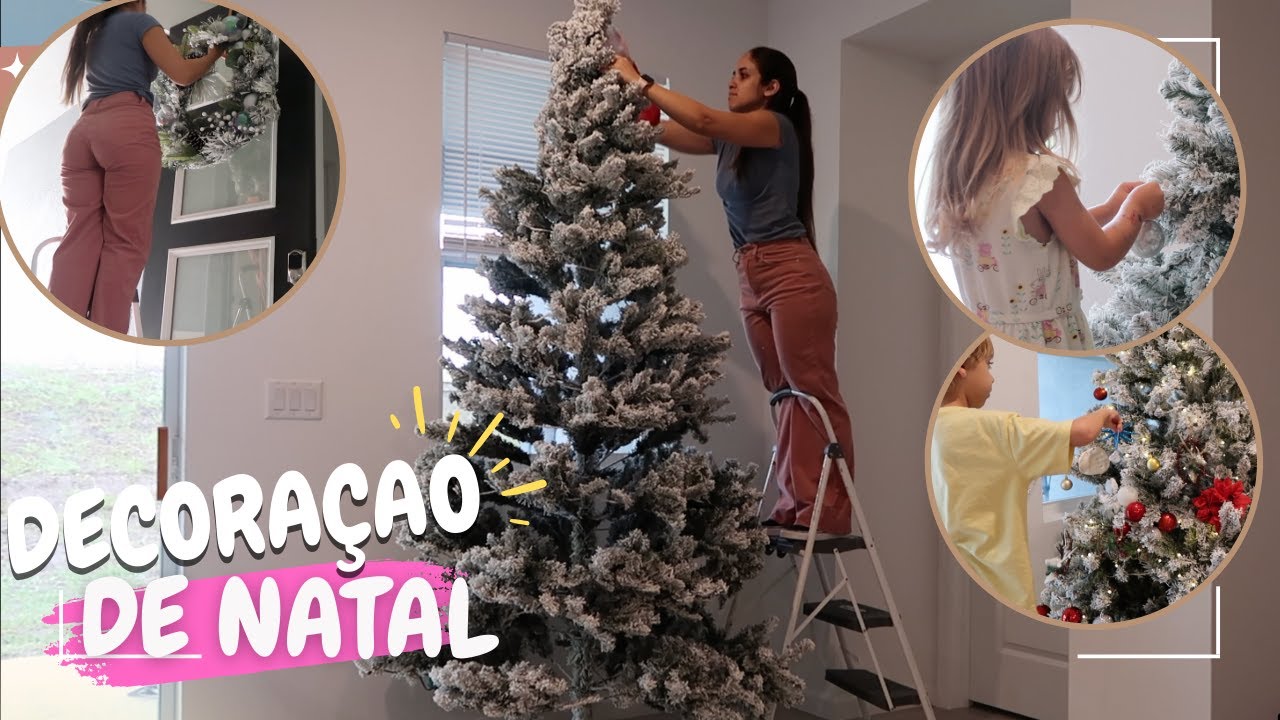 DECORANDO A CASA PARA O NATAL