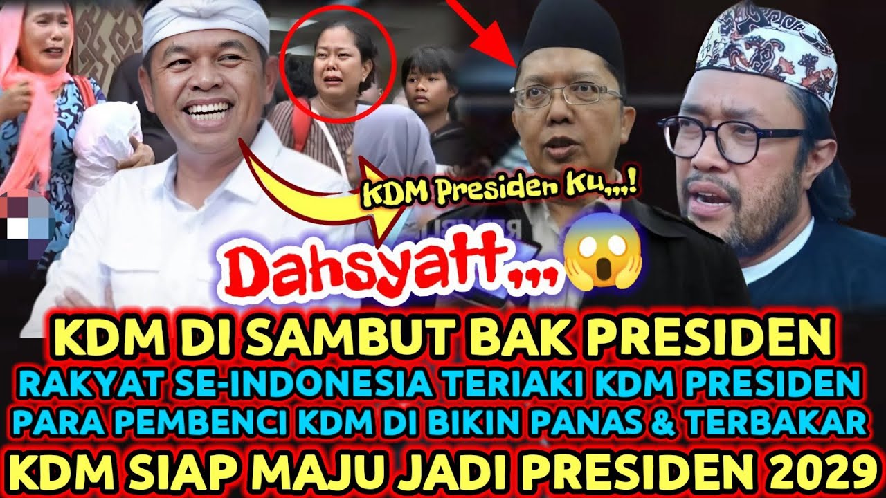 DAHSYAT😱KDM Di SAMBUT WARGA DUNIA MELEBIHI PRESIDEN⁉️Warga Dunia Sampai Histeris Saat Bertemu KDM 