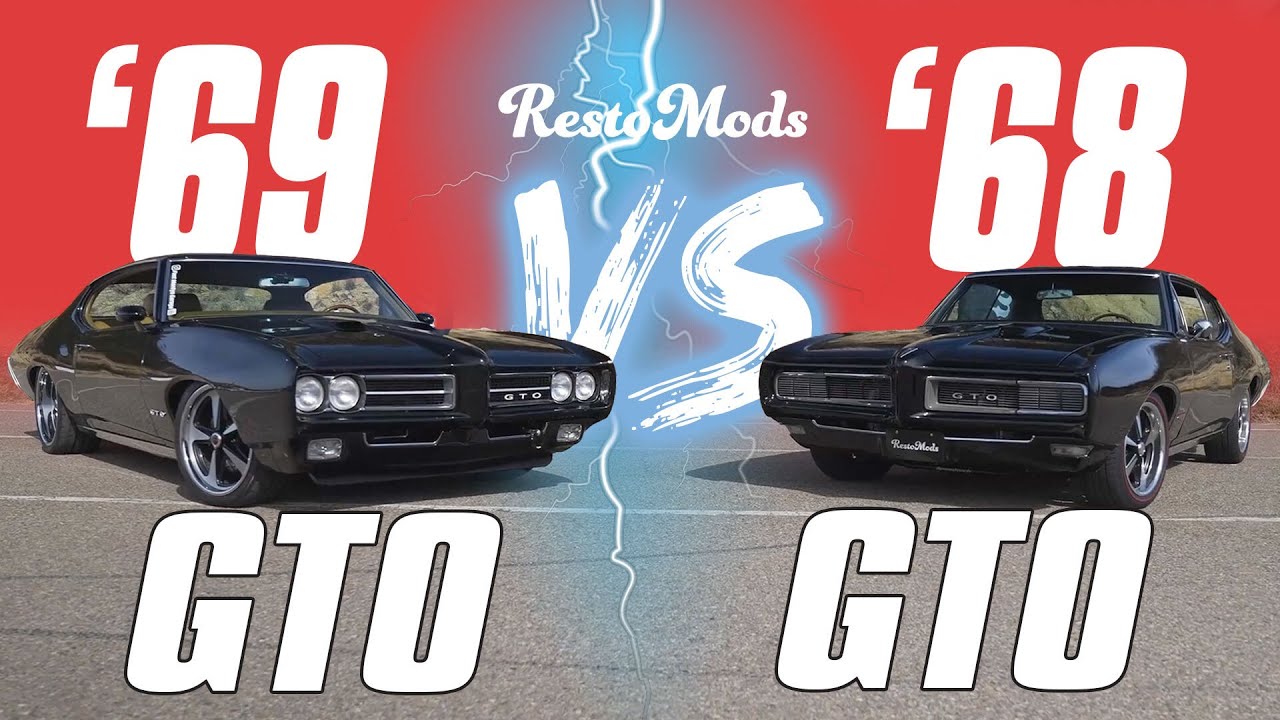 RestoMods' 1968 GTO vs. @Fast Monty's Garage1969 GTO: What's The Difference?