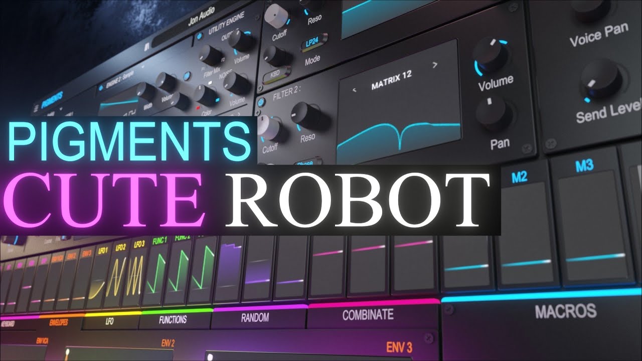 I made the cutest robot sound ever!! Arturia Pigments 4 Sound Design Tutorial