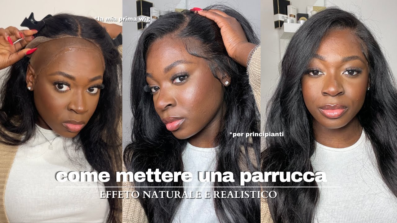 COME METTERE UNA PARRUCCA | effetto naturale & realistico *it's giving scalp