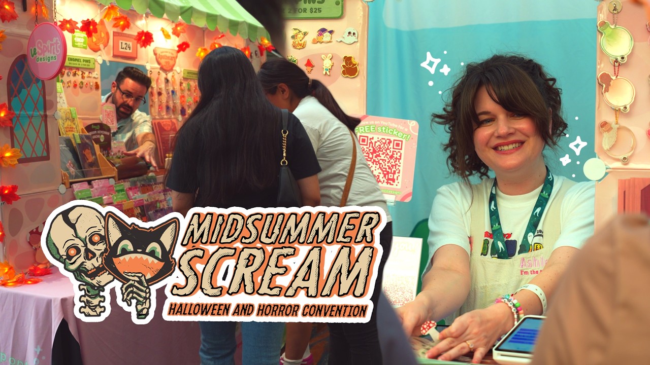 What It’s Really Like Selling at MidSummer Scream - 900+ Sales Artist Alley Vlog
