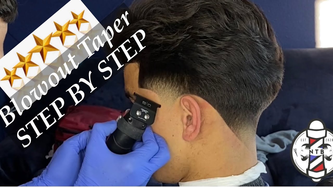 Blowout Taper | Учебное пособие для начинающих парикмахеров
