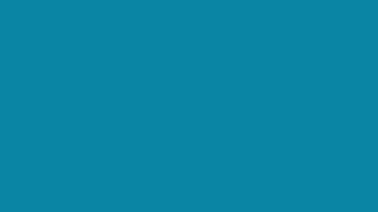 CERULEAN SCREEN | 4K Solid Color Background | 007BA7