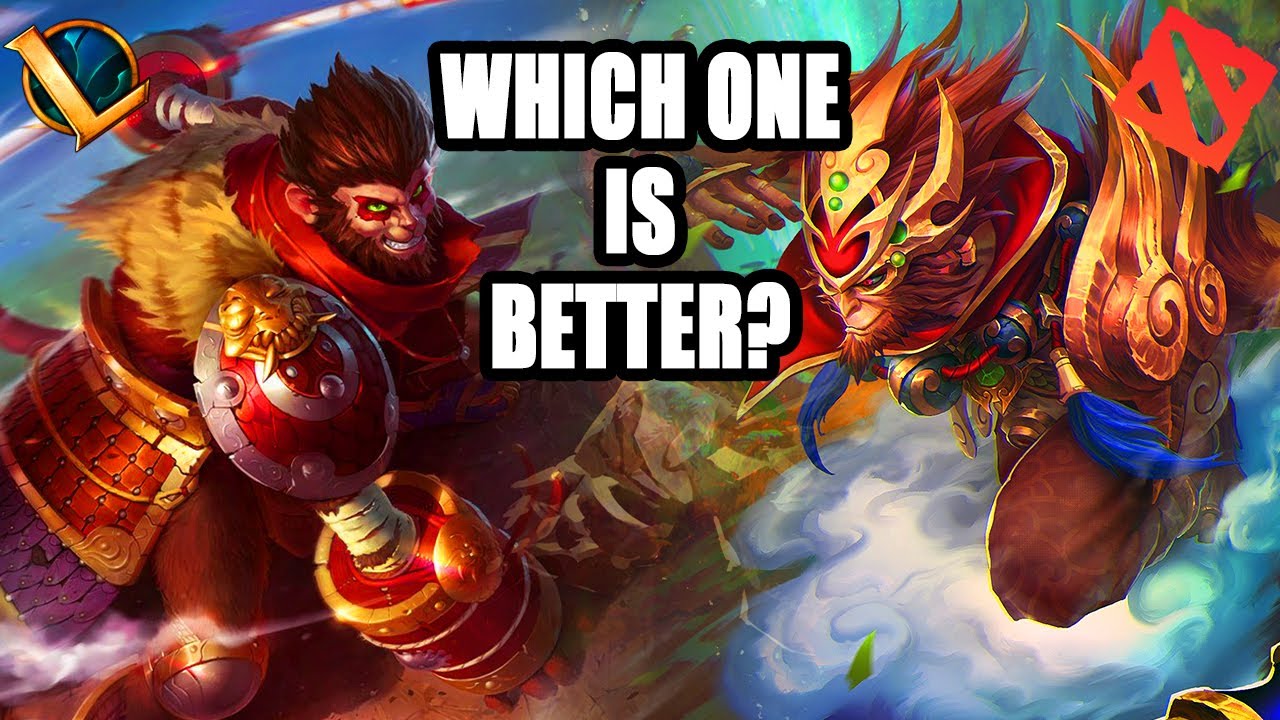 WHICH CHAMP/HERO IS BETTER || DOTA 2 VS LEAGUE OF LEGENDS (PART 7)