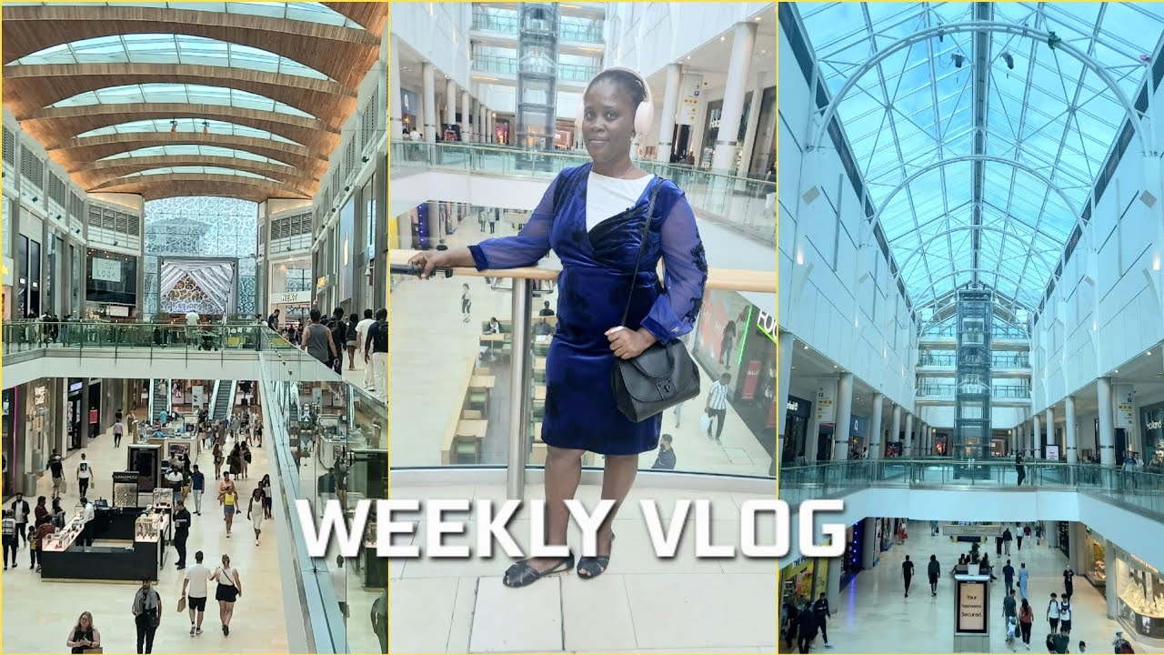 ENGLAND WEEKLY VLOG | HIGH CROSS MALL | AFRICANA ITEM | CITY CENTRE | JOHN LEWIS OUTLET | MYREALITY