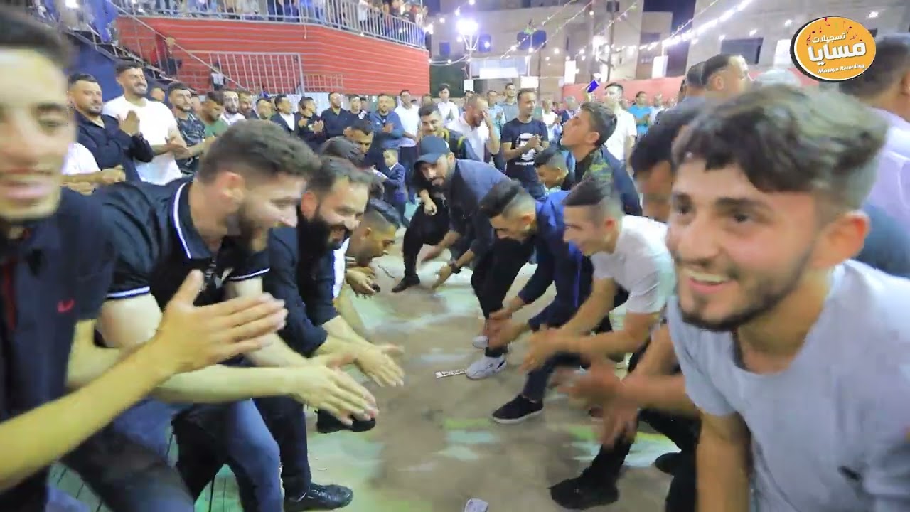 الفنان محمد أبو الكايد السحجة عربية  النارية ولعت ارض اوصرين من سهرة العريس نمر عديلي