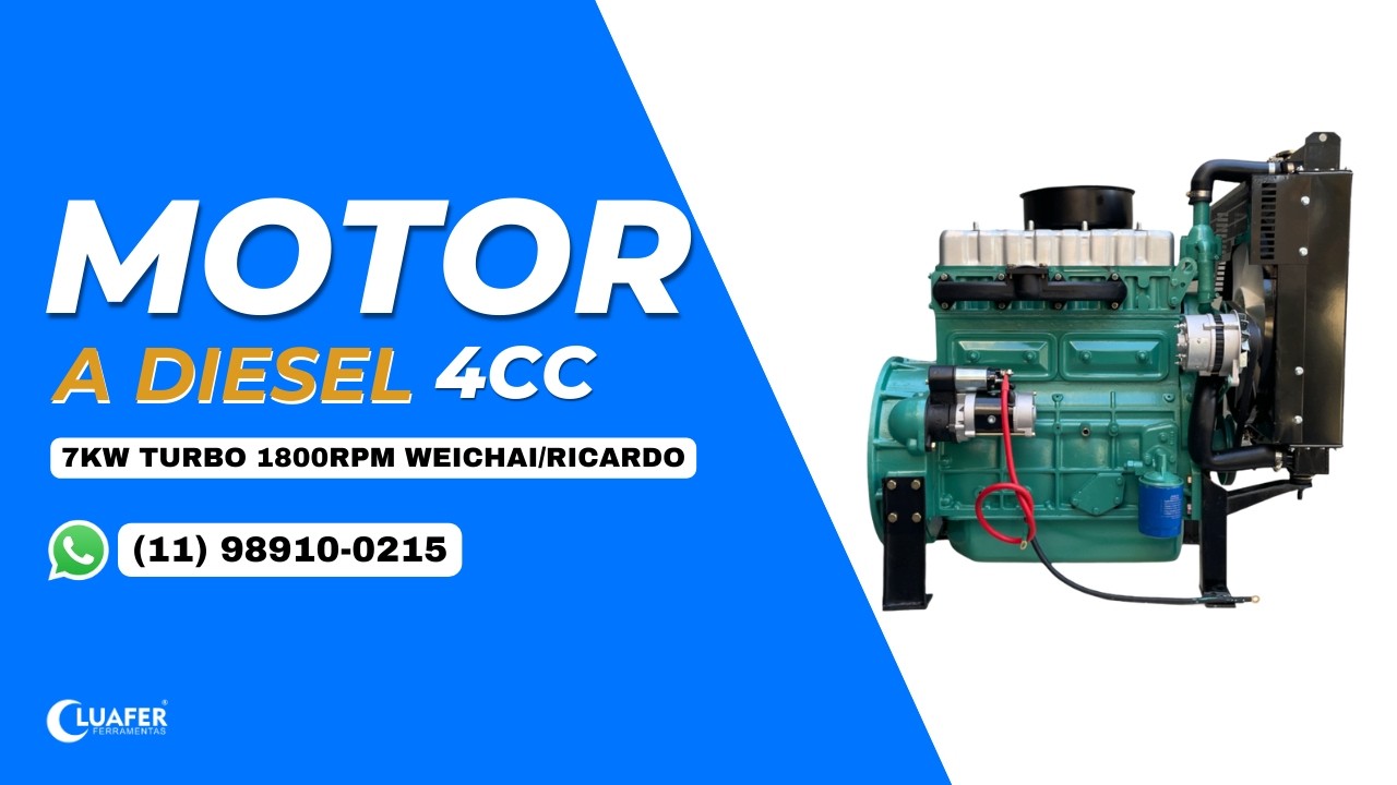 MOTOR A DIESEL 4CC TURBO