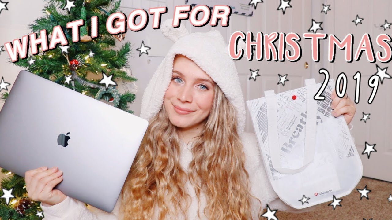 what I got for CHRISTMAS 2019!