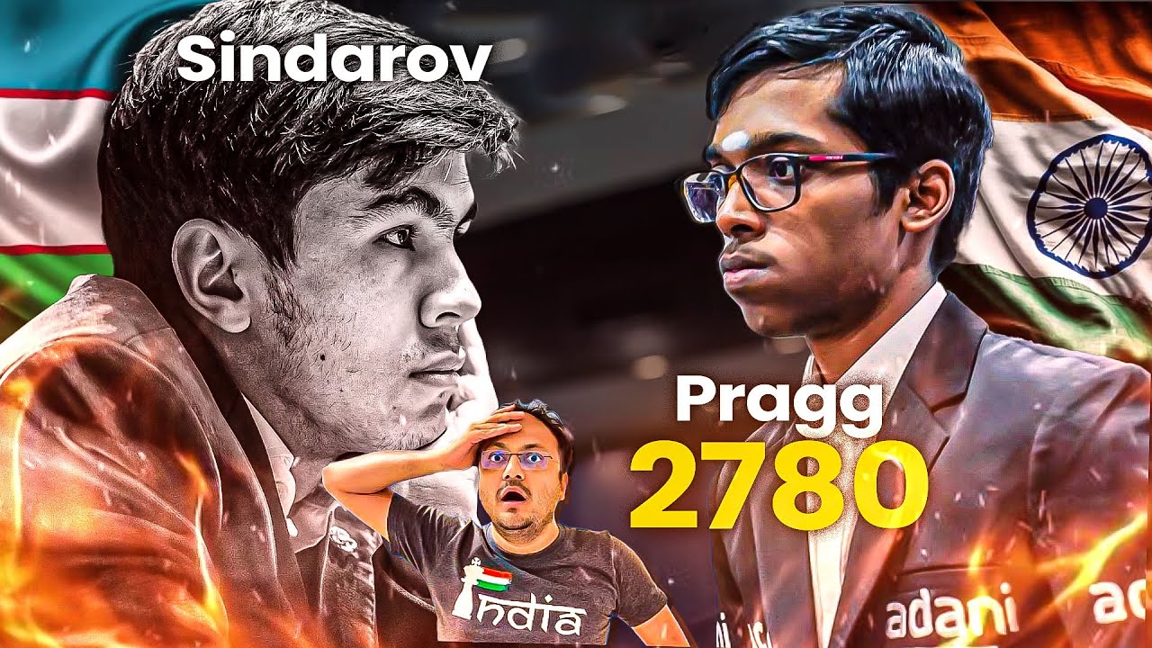 And he climbs up to 2780! | Praggnanandhaa vs Sindarov | UZChess Cup 2025