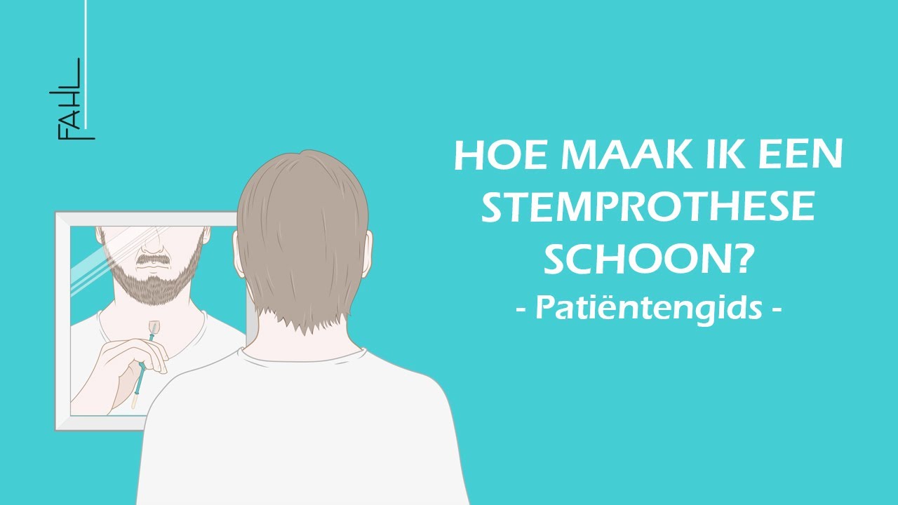 Hoe maak ik een stemprothese schoon? | Animatie | Fahl Medizintechnik-Vertrieb GmbH