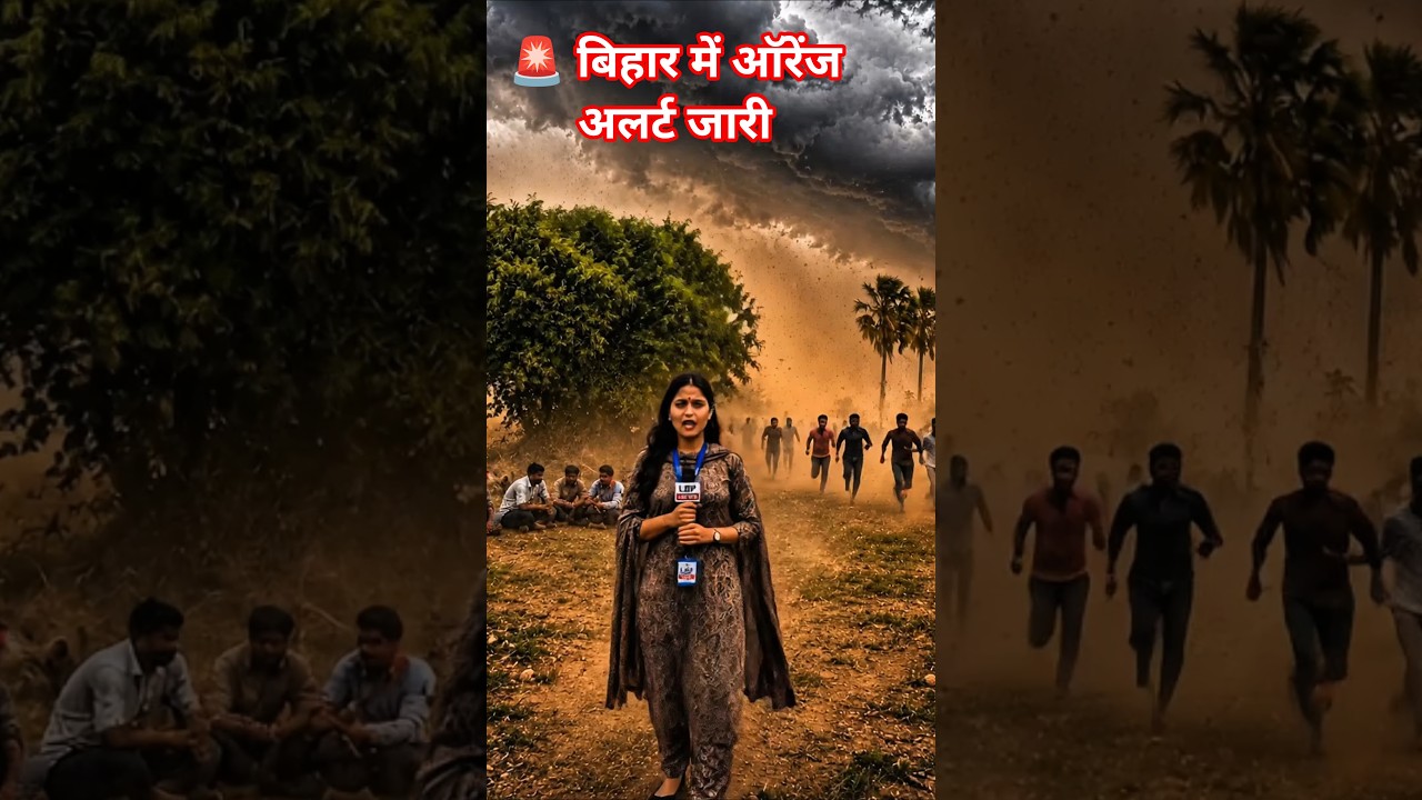 Bihar Weather Alert Today | IMD Orange Alert | Heavy Rain and Storm | Bihar News#shorts