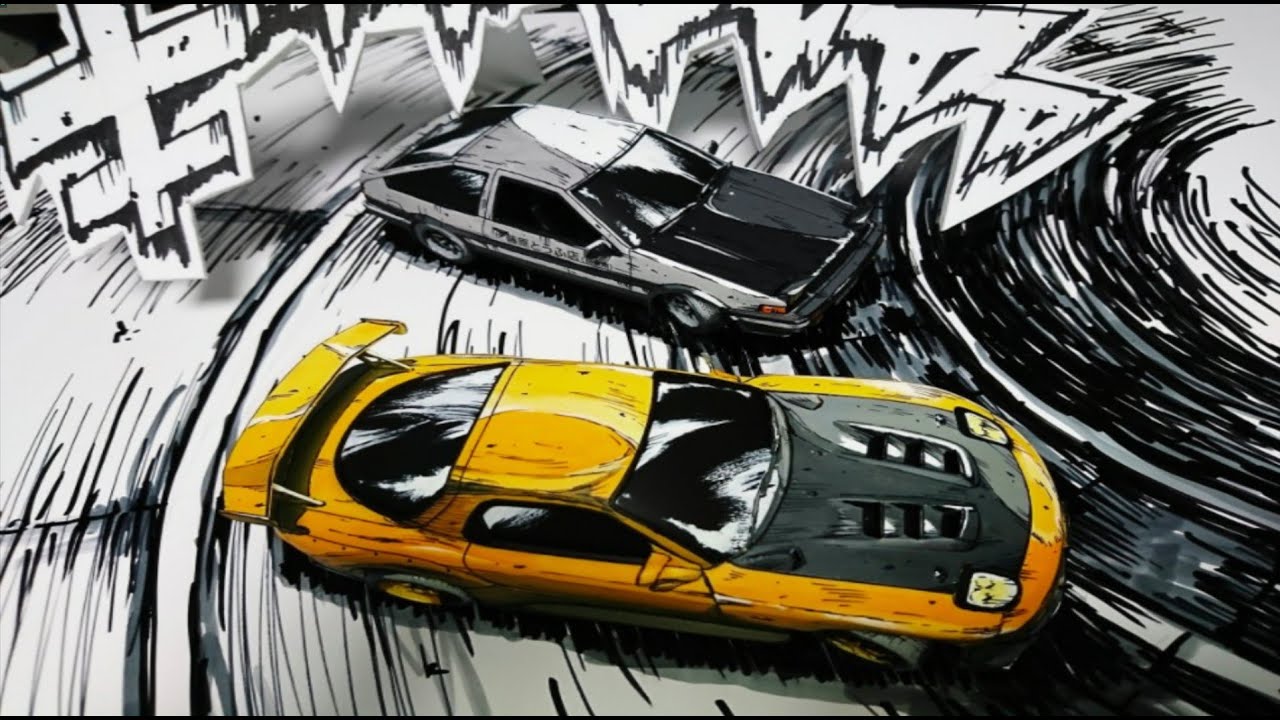 Initial D [ m.o.v.e ] - Gamble Rumble Remixed & AMV