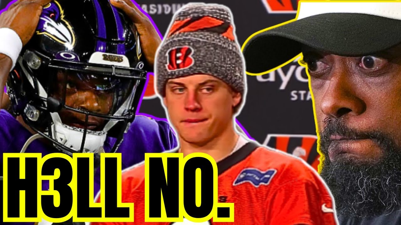 Joe Burrow will NEVER be a Pittsburgh Steeler! Bengals Ravens is the COLDEST GAME in Ravens History!