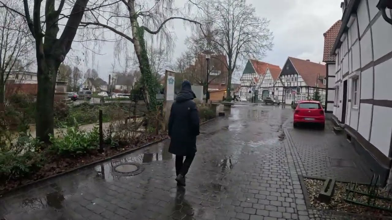Hochwasser Wiedenbrück 25 12 2023