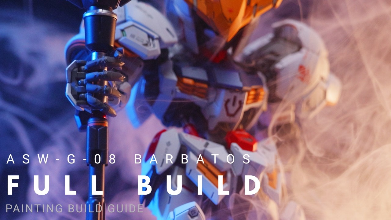 [MGSD] ASW-G-08 BARBATOS 도색방법과 팁. 도색교본 야 너두 할수 있어!!