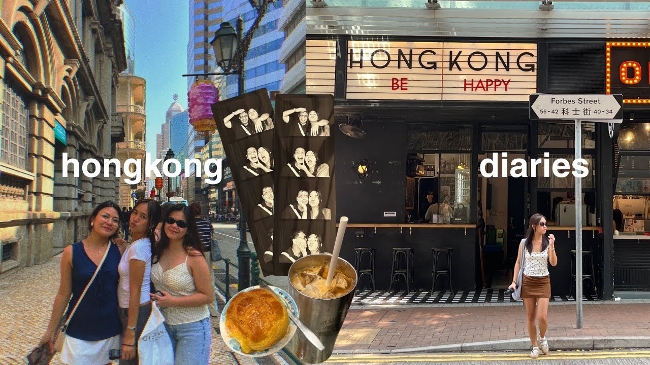 Hong Kong diaries 🇭🇰 | shopping, girls trip, kam wah cafe ☕