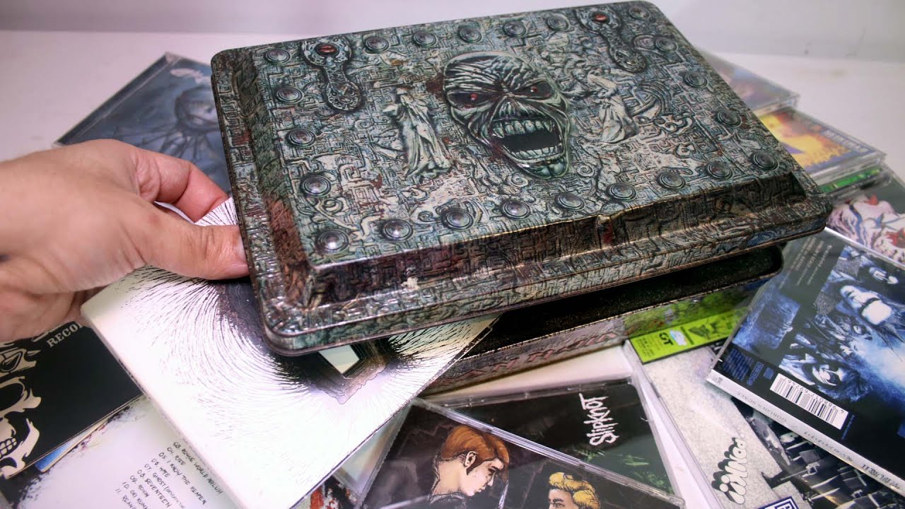 UNBOXING: CDS IMPORTADOS DE METAL + EDDIE'S Archive do iron maiden