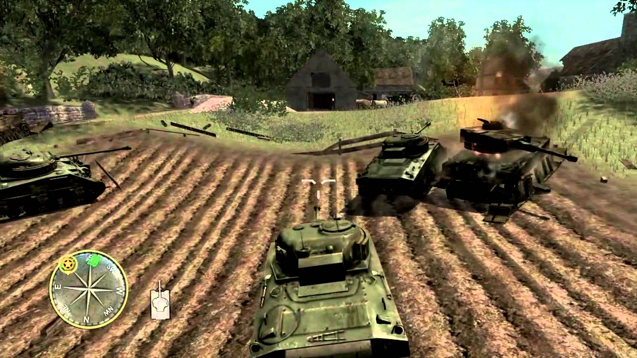 Call of Duty 3 (PS3) - Mission 07 - The Black Baron (normal difficulty)