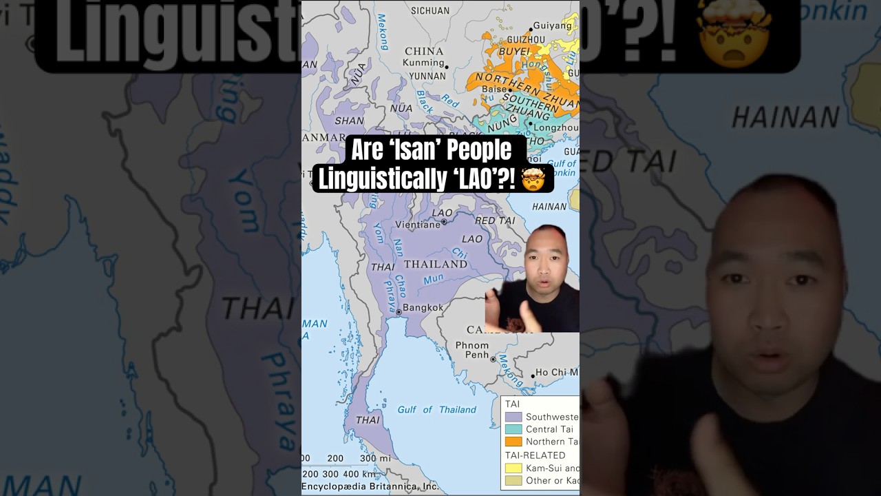 Are &lsquo;Isan&rsquo; people linguistically LAO?! 🤯#laohistory #thaihistory