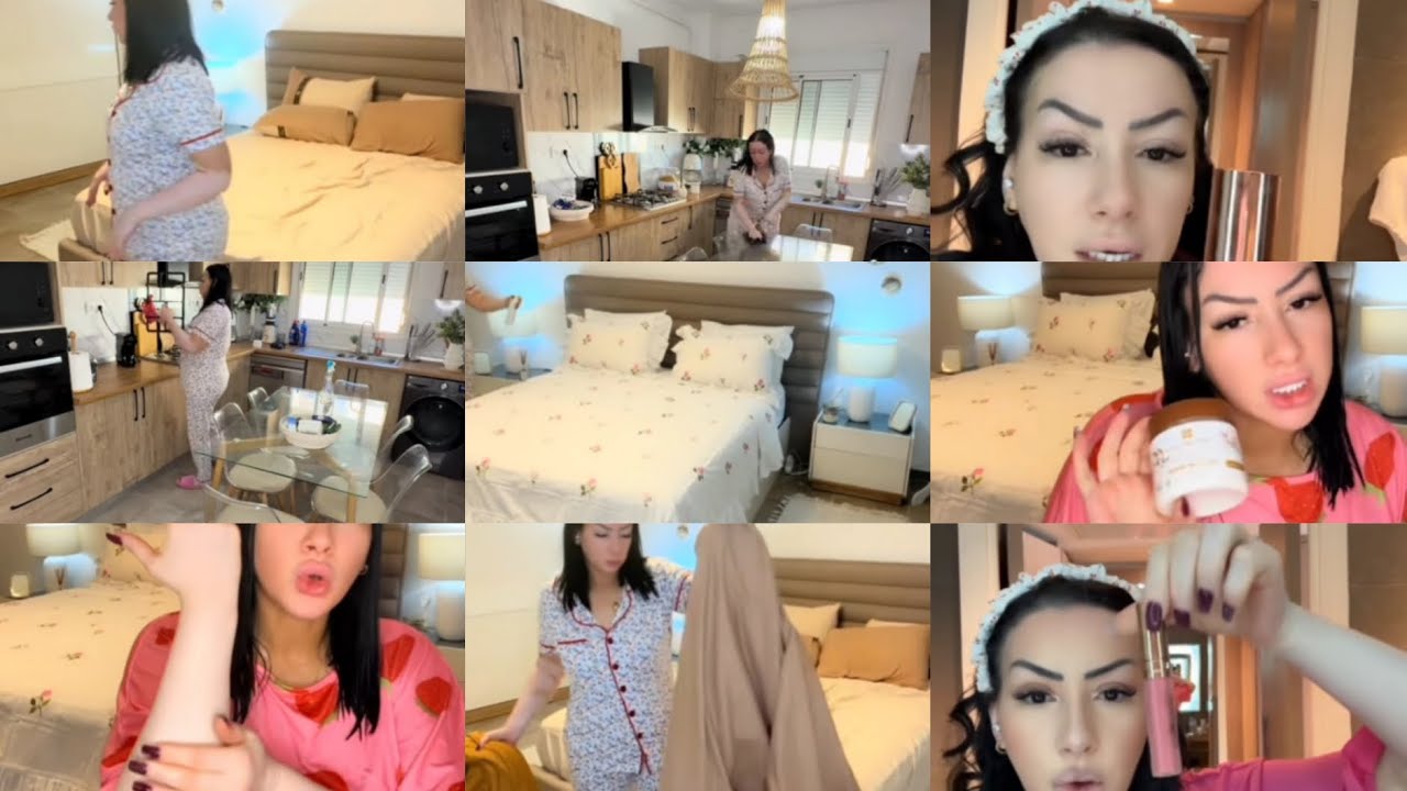لي قاعدين يقولو راجلي مايبانش وريتهولكم/ روتين كأي امراة جزائرية الدار والميناج والعناية والجسم لازم