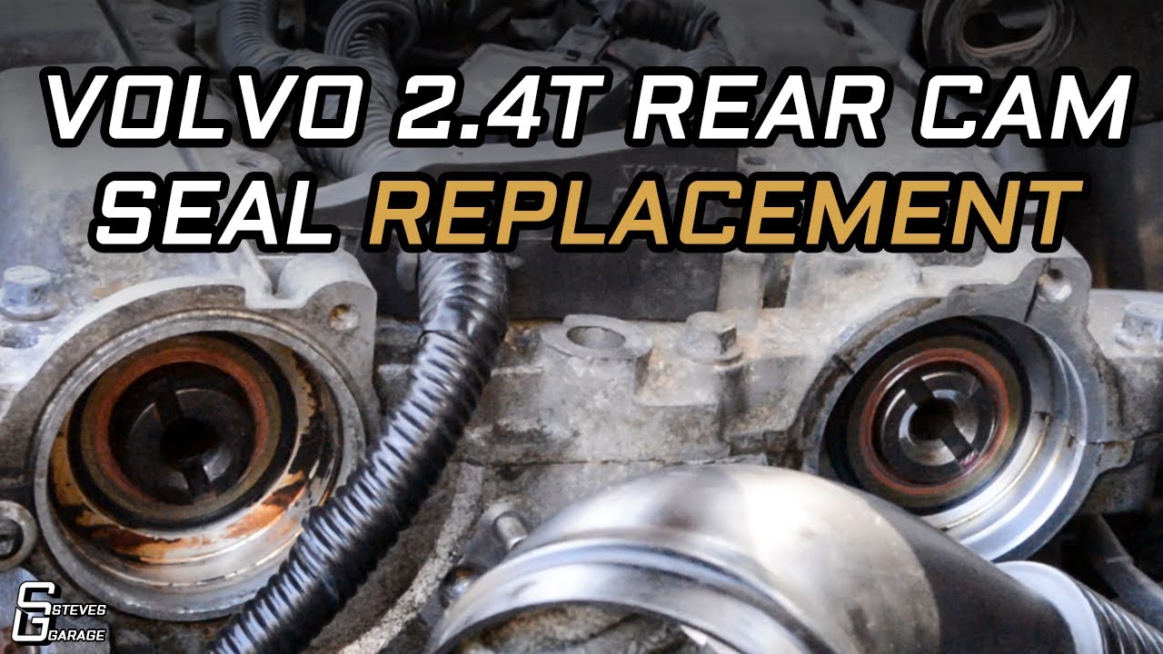 Volvo 2.4t Rear Cam Seal Replacement